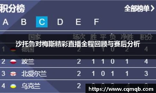 沙托鲁对梅斯精彩直播全程回顾与赛后分析